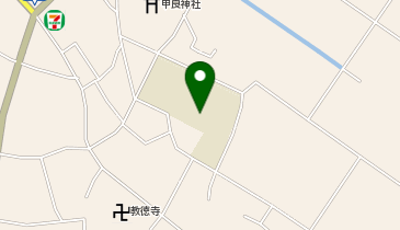 甲良西小学校グラウンドの地図画像