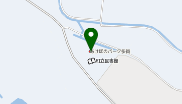 あけぼのパーク多賀の地図画像