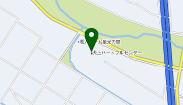 いぬかみハートフルセンターの地図画像