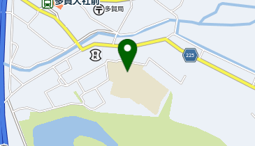 多賀小学校グラウンドの地図画像