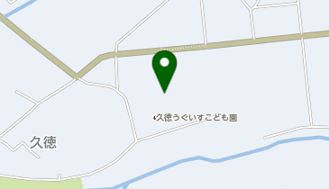 久徳うぐいすこども園の地図画像