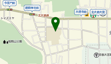 紫野小学校の地図画像