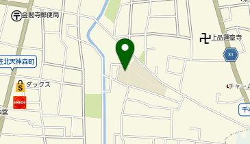 元柏野小学校の地図画像