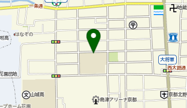 大将軍小学校の地図画像