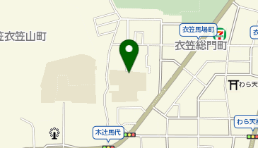 金閣小学校の地図画像