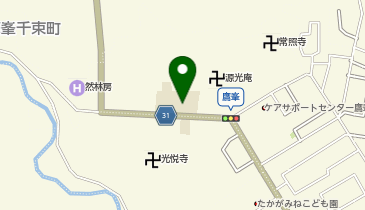 鷹峯小学校の地図画像