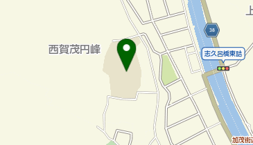 西賀茂中学校の地図画像