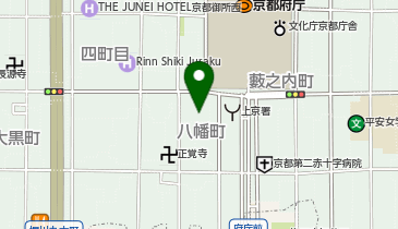 京都まなびの街生き方探究館の地図画像