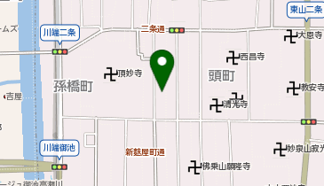 元新洞小学校の地図画像