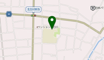 北白川小学校の地図画像