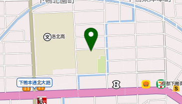 葵小学校の地図画像