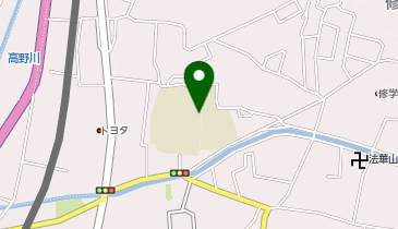 修学院小学校の地図画像