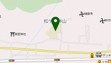 松ケ崎小学校の地図画像