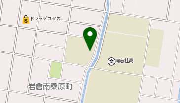 岩倉南小学校の地図画像