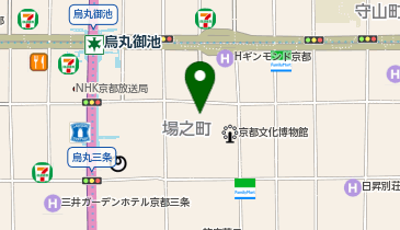 京都市教育相談総合センター こどもパトナの地図画像