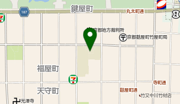 御所南小学校の地図画像