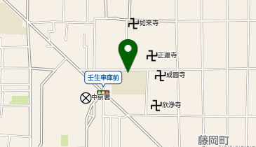 洛中小学校の地図画像