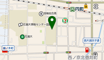 朱雀第八小学校の地図画像