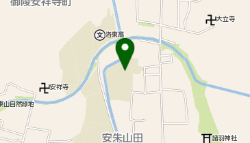 安朱小学校の地図画像