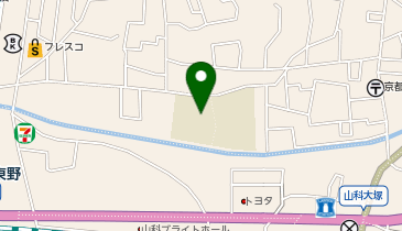 音羽川小学校の地図画像