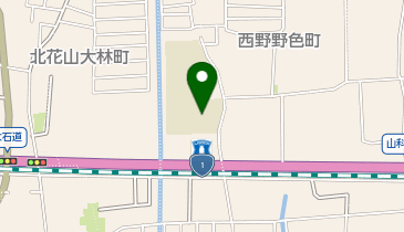 西野小学校の地図画像