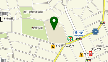 桂川小学校の地図画像