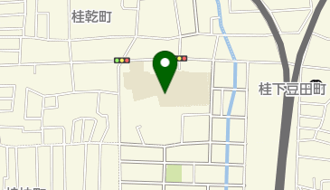 桂小学校の地図画像