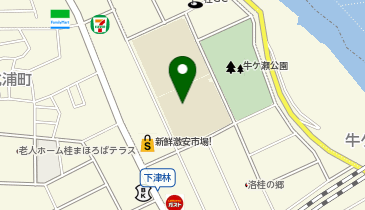 川岡東小学校の地図画像