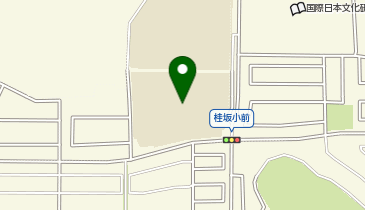 桂坂小学校の地図画像