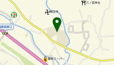 大枝小学校の地図画像