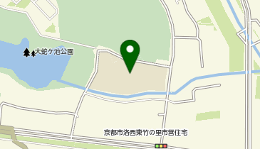元竹の里小学校の地図画像