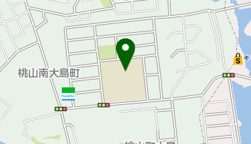 桃山南小学校の地図画像