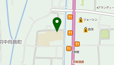 下鳥羽小学校の地図画像