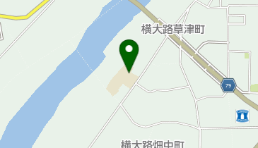 横大路小学校の地図画像