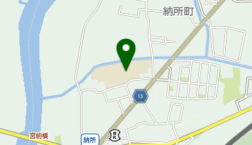 納所小学校の地図画像