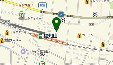 市民交流プラザふくちやまの地図画像
