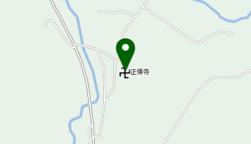 正傅寺の地図画像