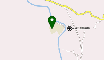 宇治市笠取小学校の地図画像