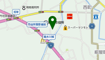 亀岡地区自治会館の地図画像