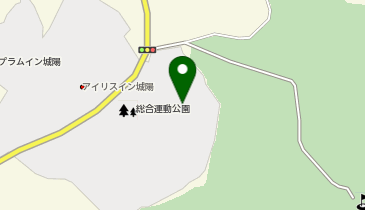 城陽市民体育館の地図画像