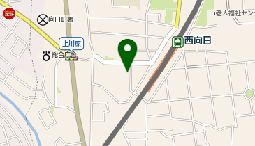 西向日コミュニティセンターの地図画像