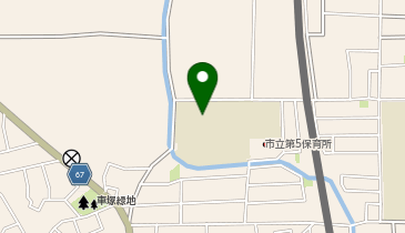 向日市立第4向陽小学校の地図画像