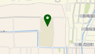 向日市立西ノ岡中学校の地図画像