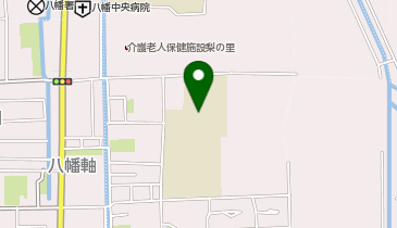 八幡市立中央小学校の地図画像