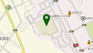八幡市立美濃山小学校の地図画像
