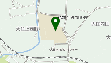 京田辺市立大住中学校の地図画像