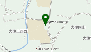 北部住民センターの地図画像