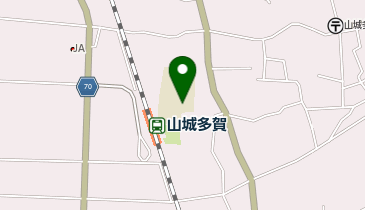 井手町立多賀小学校の地図画像