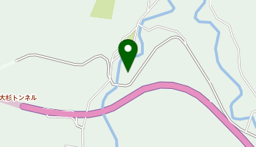 奥山田会館の地図画像