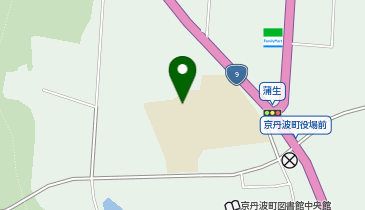 京丹波町立蒲生野中学校の地図画像